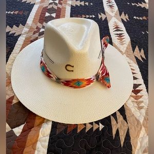 Charlie 1 Horse Navajo straw hat